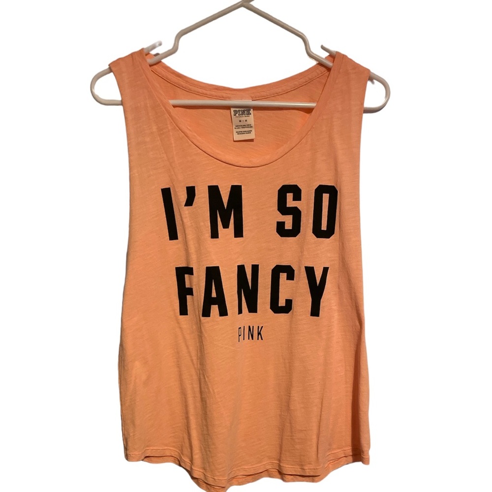 Orange VS Pink Tank Top